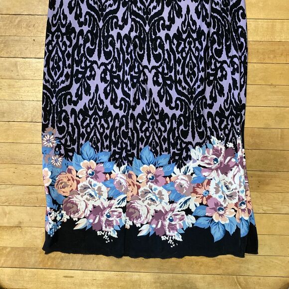 Saint Tropez West Dress Women’s Size 6 Halter Floral Maxi Colorful - Picture 10 of 12